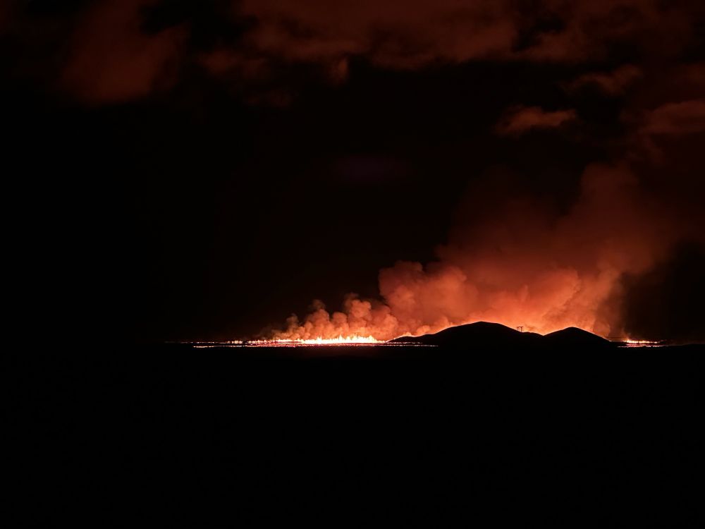 Eruption in Iceland