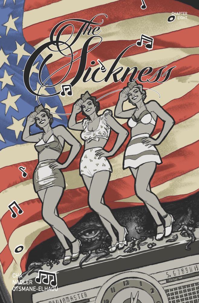 Cover for The Sickness #8