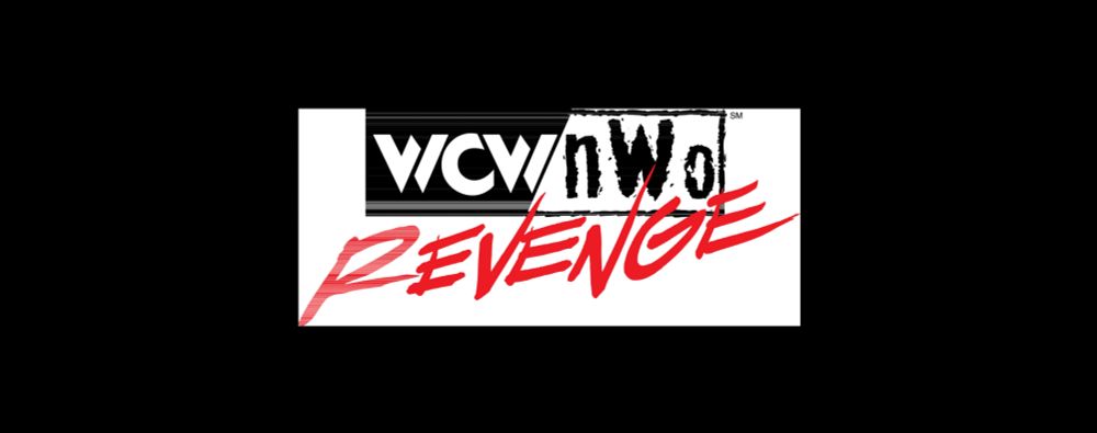 High resolution render of the WCW/NWO Revenge logo.