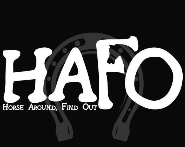 Title card for the video game Horse Around, Find Out