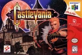 Box art cover for the Nintendo 64 video game Castlevania.