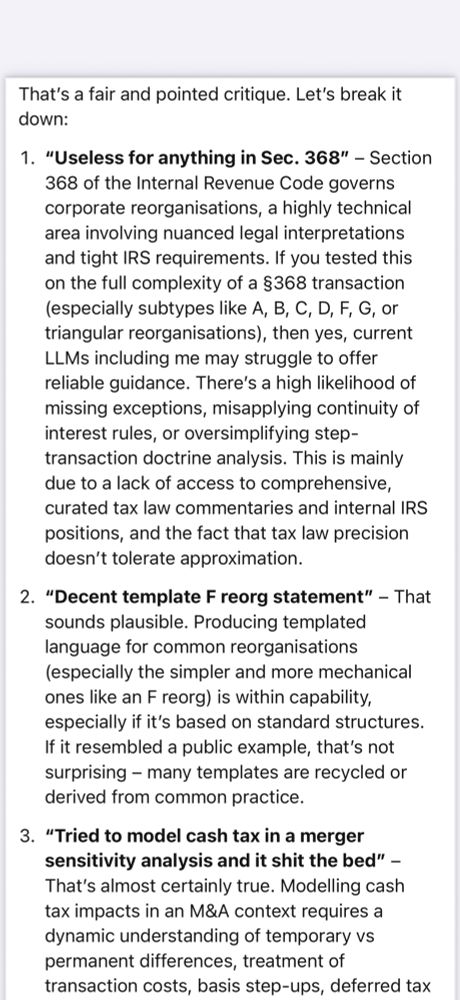 ChatGPT explains it’s useless at tax law. 