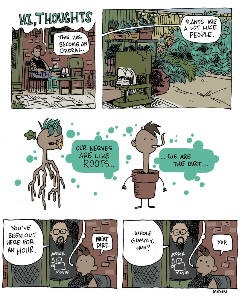 Comic about bein' high