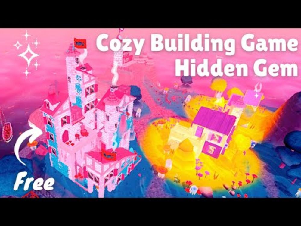 I am OBSESSED with this NEW Cozy Building Game | Free Demo
