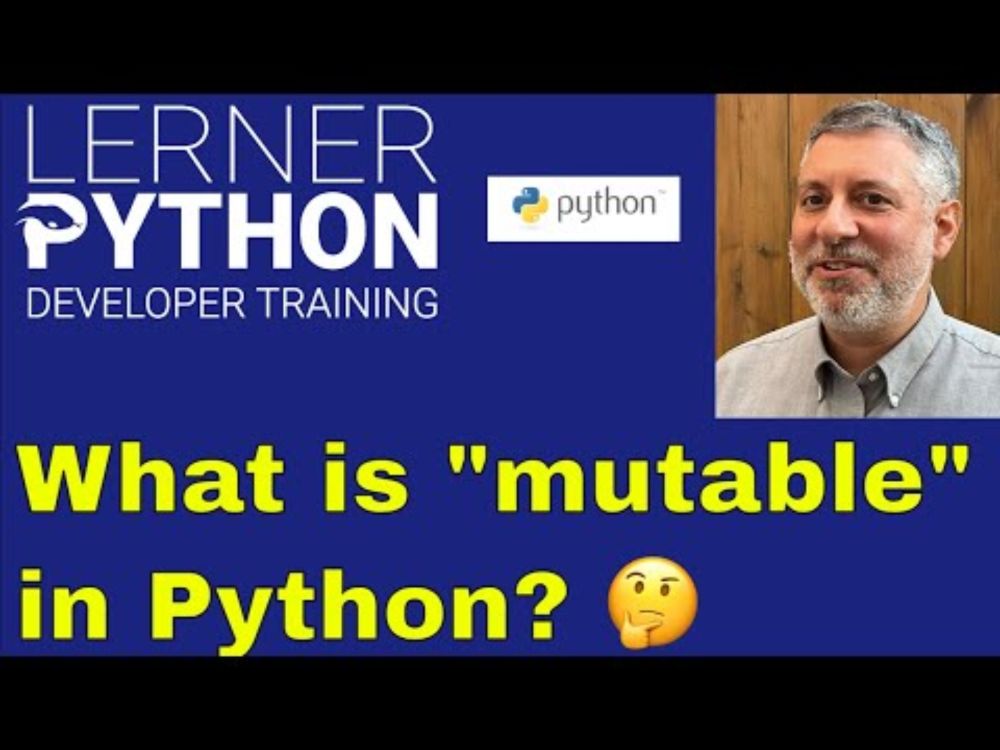 What does "mutable" mean in Python?