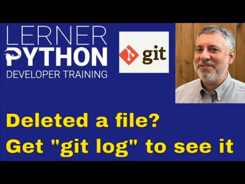 How to run "git log" on deleted files — and restore them