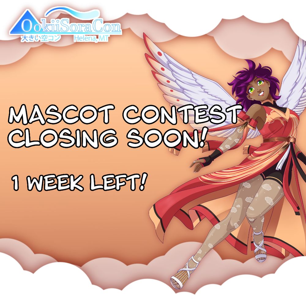 Mascot Contest closing soon! 1 week left!