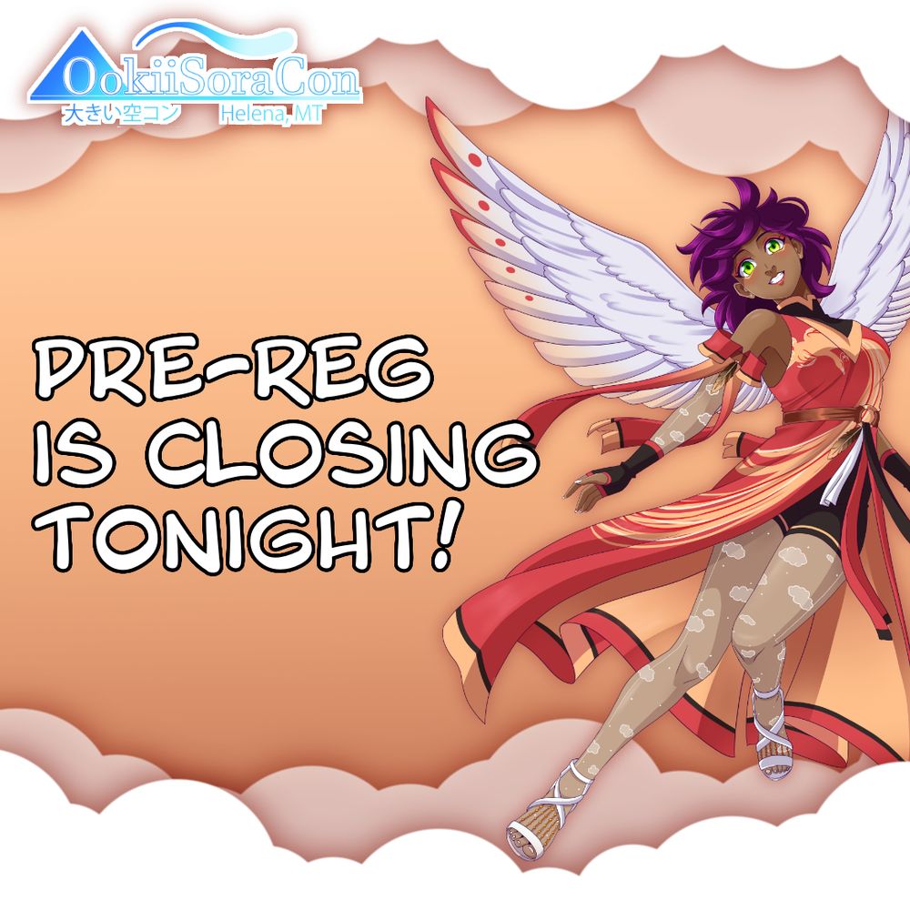 Pre-reg is closing tonight!