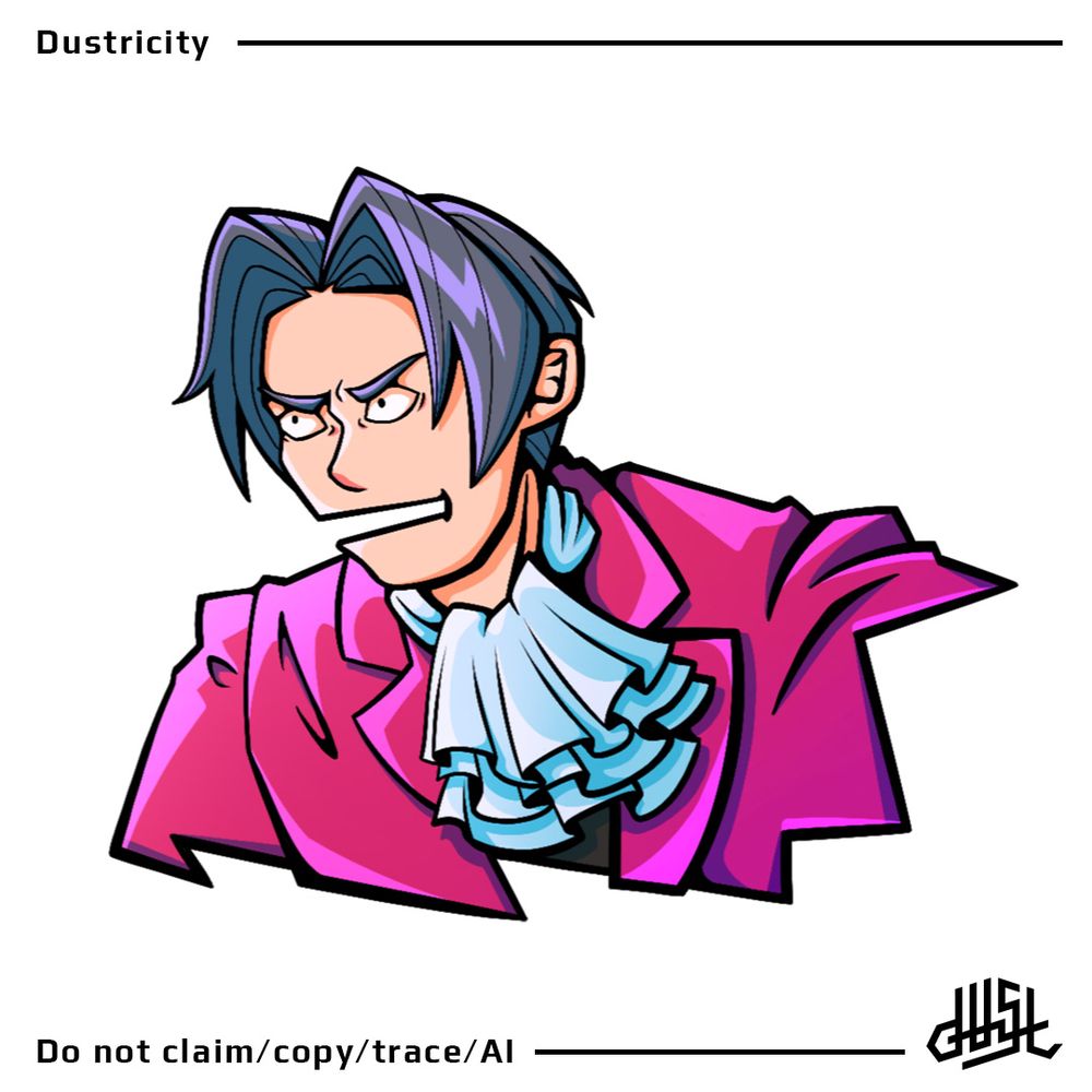 Miles Edgeworth - Ace Attorney - Fanart