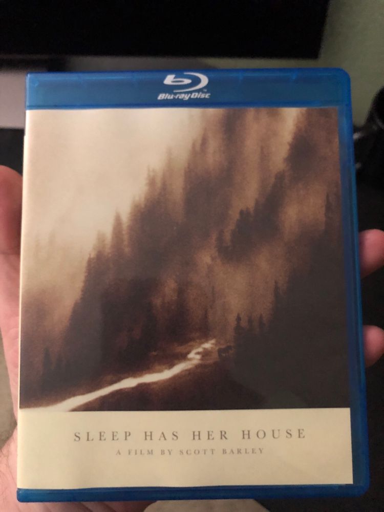 blu-ray copy of scott barley’s sleep has her house (2017)
