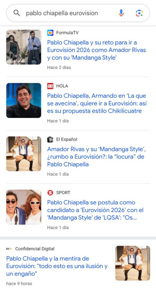 Más bulos menos un medio que ha hablado con el actor 