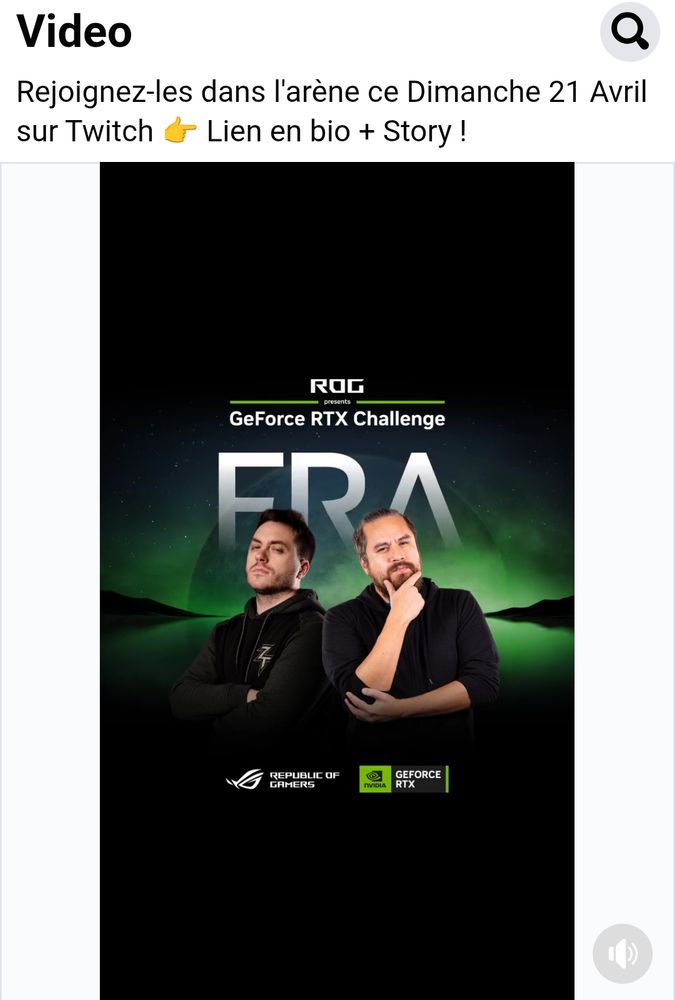 PUBLI de Nvidia avec mistermv et zerator en collab qui date d'avril 2024