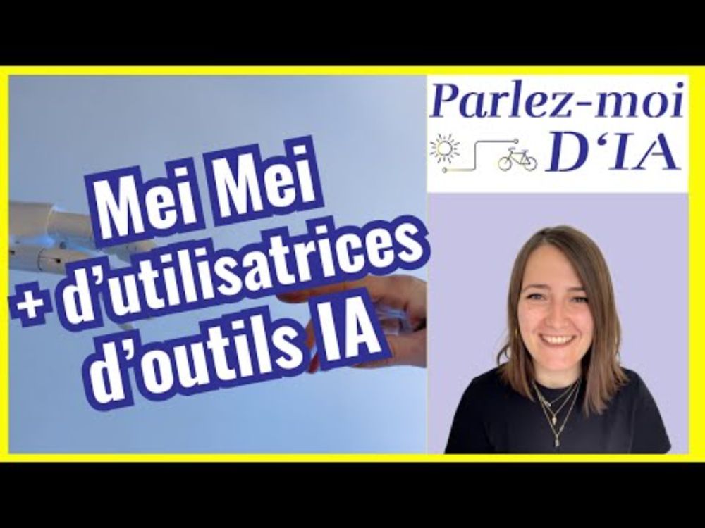 Parlez-moi d’IA #60 Comment accompagner plus d’utilisatrices vers l’IA avec Alexia Toulmet