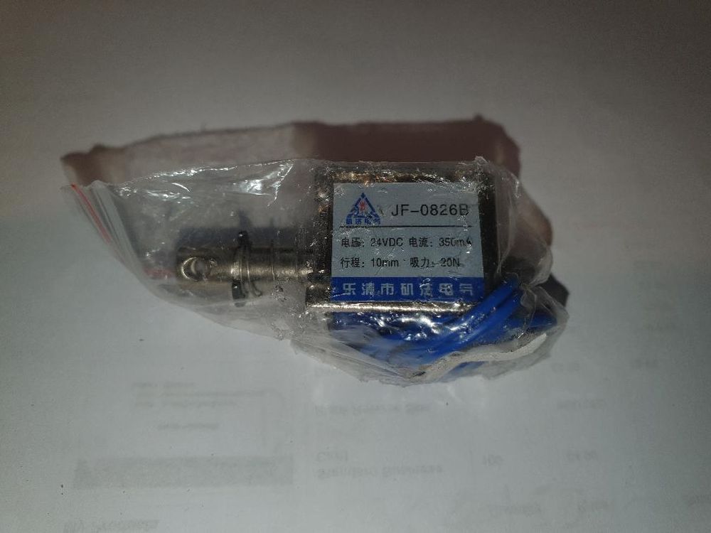 Solenoid 24V 350mA Push Pull