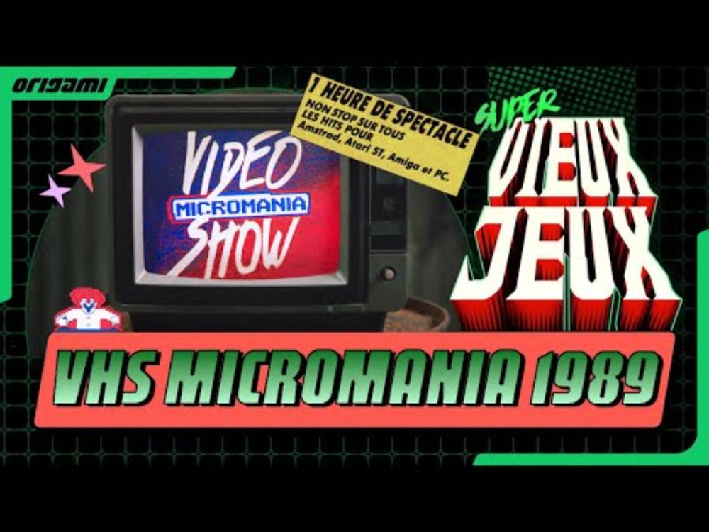 On regarde la VHS promo Micromania de 1989 🕹️ SUPER VIEUX JEUX REACT