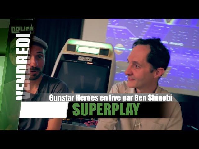 Superplay Gunstar Heroes en Live par Ben Shinobi, après 101% le vendredi 30 mai !