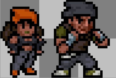 Sidd and Kina (Ninjas of the Grid)