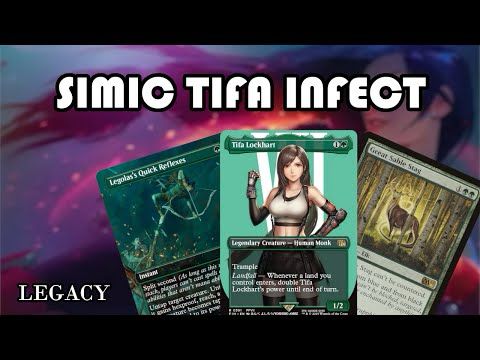 FISTS OF POISON WITH TIFA! Legacy Infect | MTG | Final Fantasy