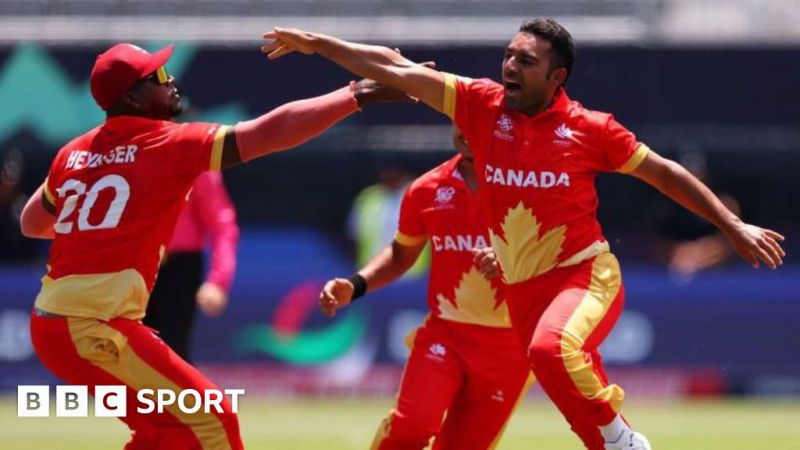 T20 World Cup results: Canada beat Ireland for first win at tournament