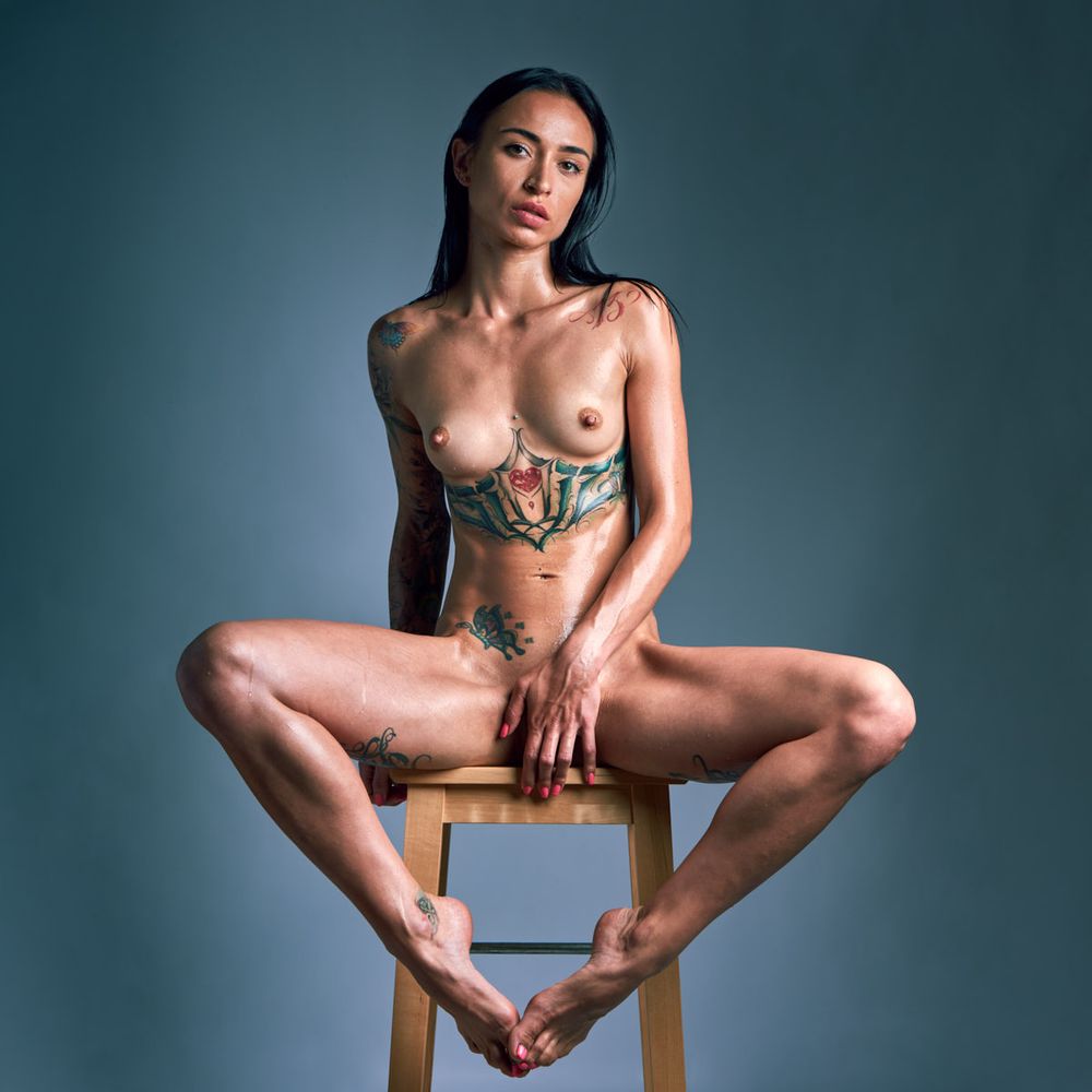 Inked Beauty - nude art series by Cinaed Dane. Full series available at cinaeddane.com