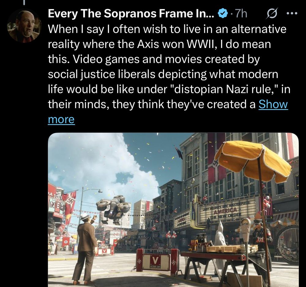 sopranos guy being a nazi