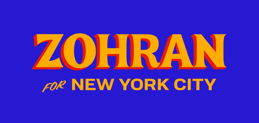 Zohran for NYC banner