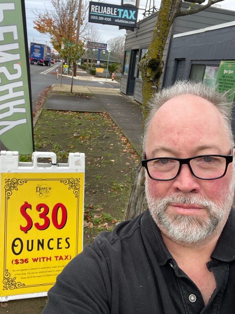 $30/oz Portland weed store