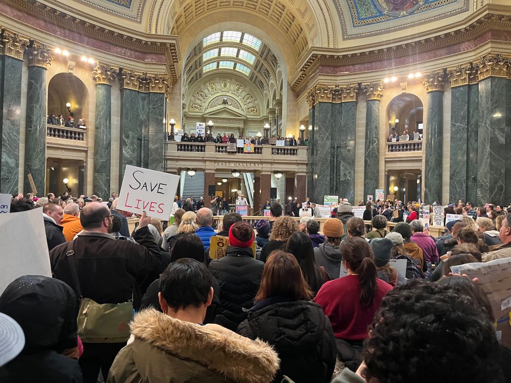 Rally at Wisconsin