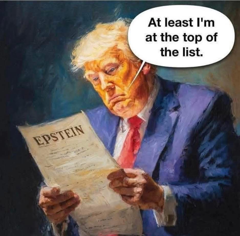 He's finally made it to the top of something