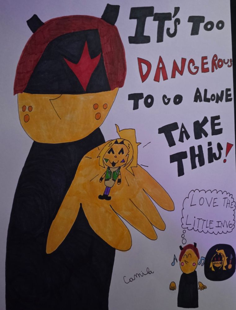 Little invo! 💛🧡💚💜