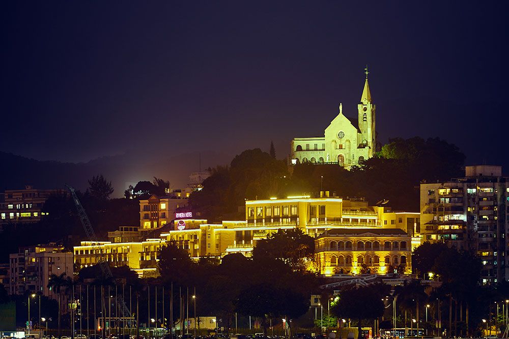 The church built in 1622 by the crew of the Portuguese ship São Bartholomeu who, after escaping from Dutch pursuers, vowed to build a #church to commemorate the Virgin Mary if they made it back to #Macau
