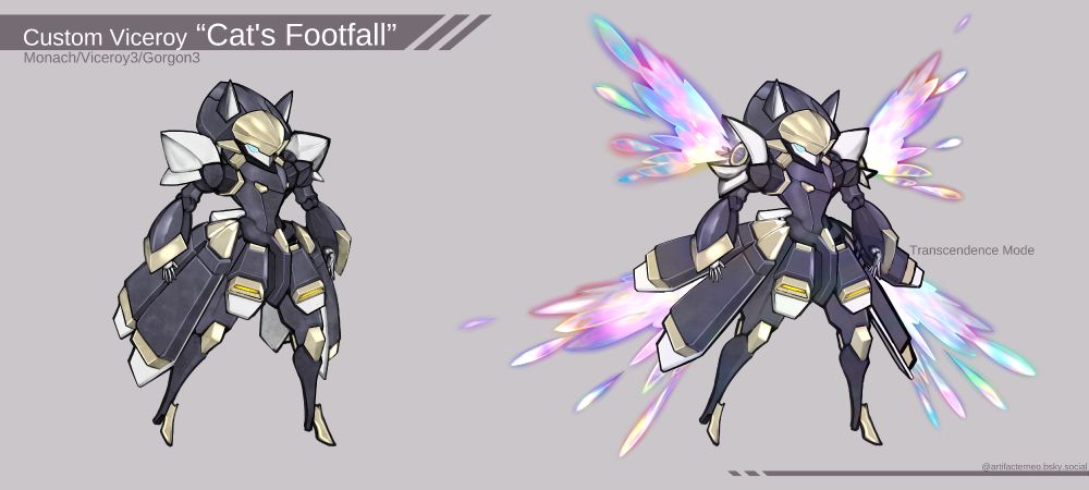 Custom Viceroy "Cat's Footfall" Commission