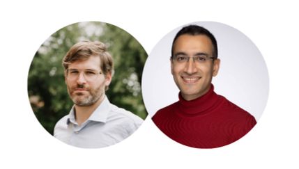 Headshot of Paul Masset and Pouya Bashivan