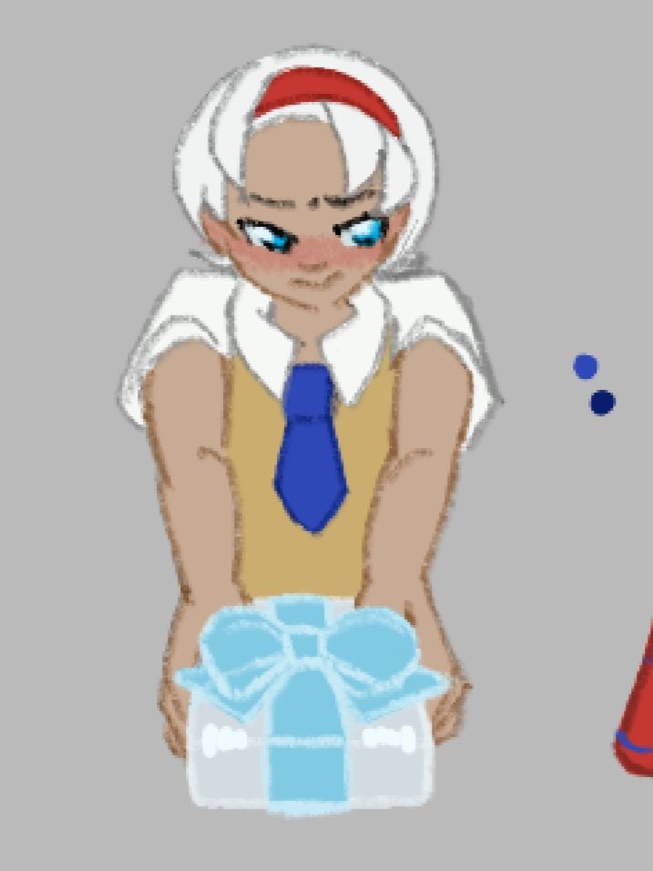 Human!Prowl presenting a Valentine's gift (to Jazz)