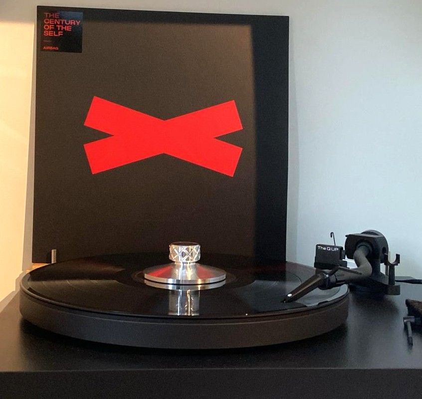 Black Vinyl on a Black Turntable.