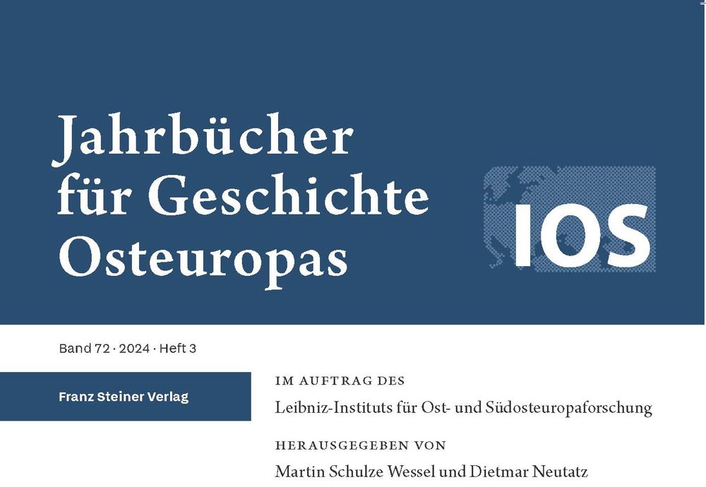Cover des aktuellen Heftes der Jahrbücher für Geschichte Osteuropas