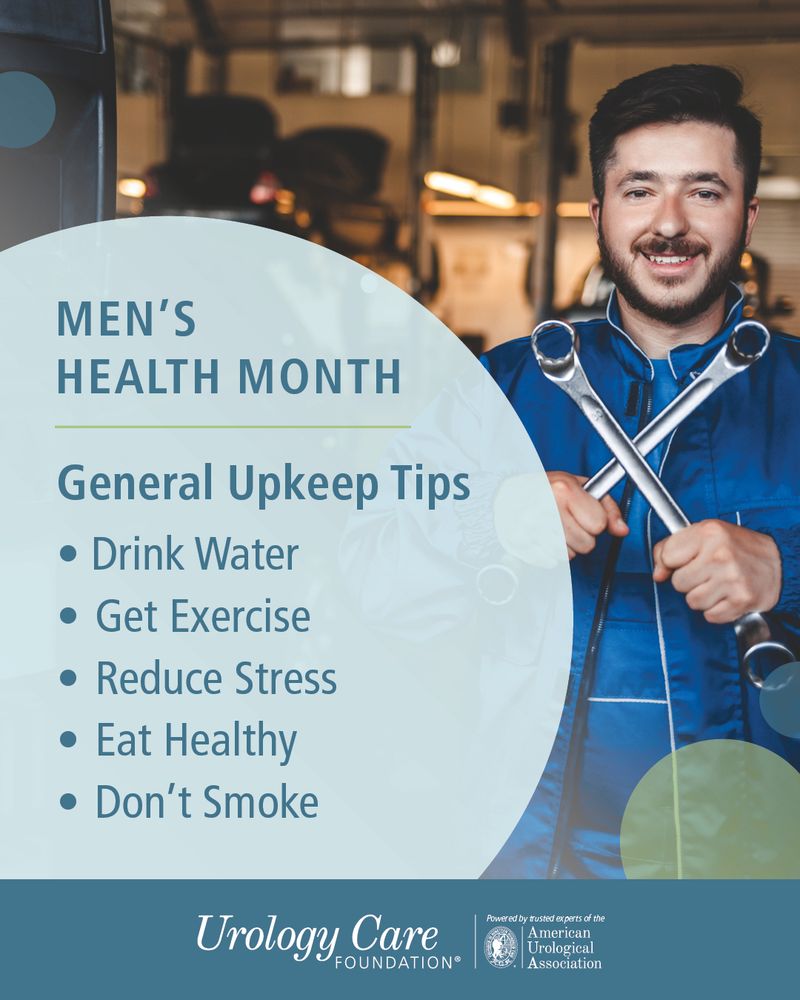 Men's Health Month flyer from Urology Care Foundation