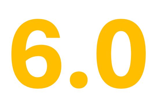 just a big yellow-coloured number 6.0