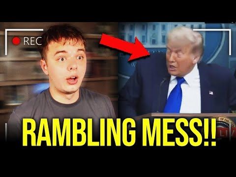 Trump's DISASTER PRESSER just went ALL WRONG