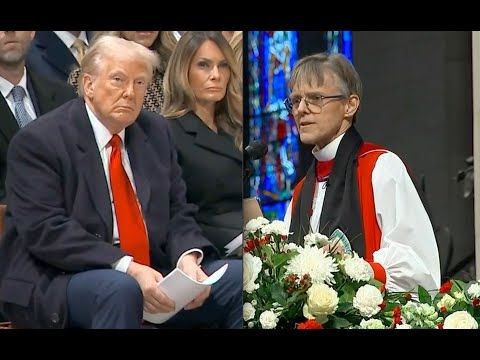 WOW: Bishop calls out Trump TO HIS FACE at church