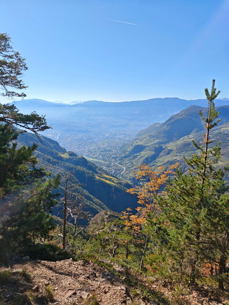 Blick über das Bozener Tal.