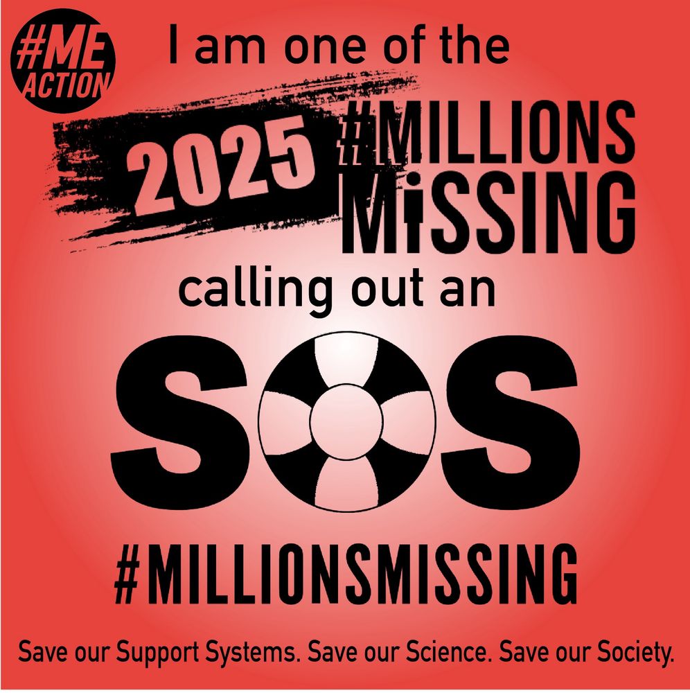 2025 i am one of the millions missing, calling out an sos. Save our science.