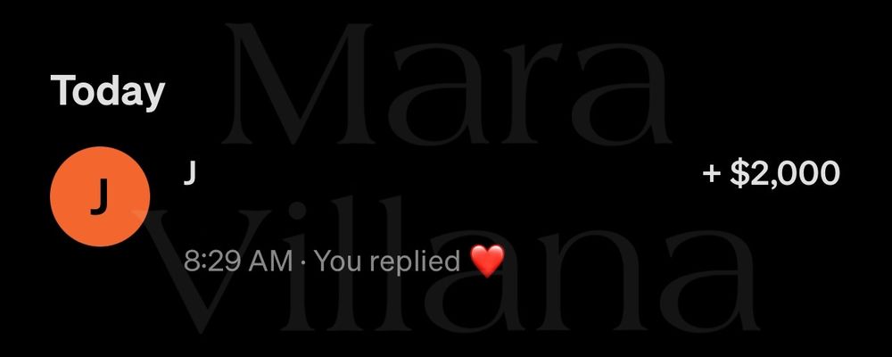 Screenshot of a large tribute. 