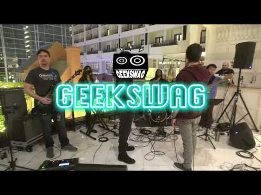 Geekswag live at Super MAGFest 2024