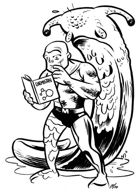 Old drawing of Metamorpho (2010)