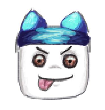 A highly detailed render of Slingshot's head from Phighting.