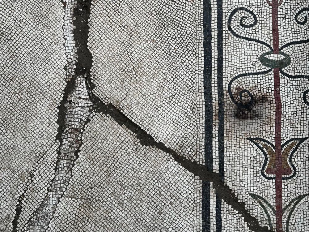Repair of a mosaic