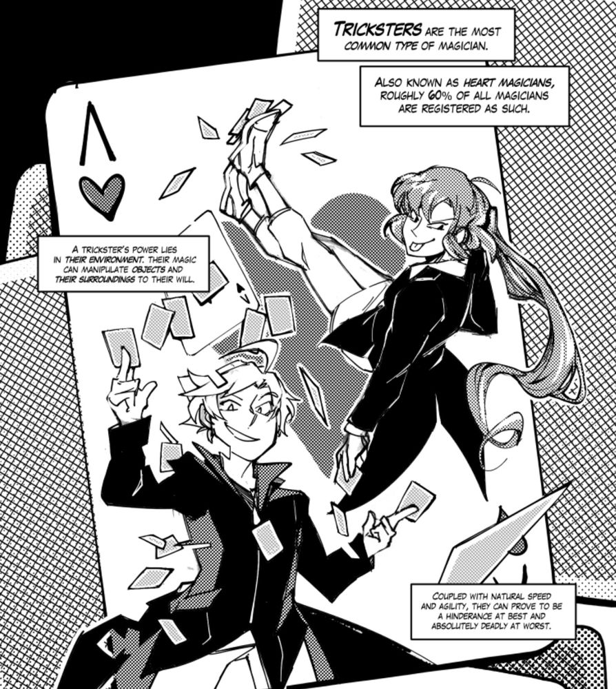 Tricksters from my comic, Deck!