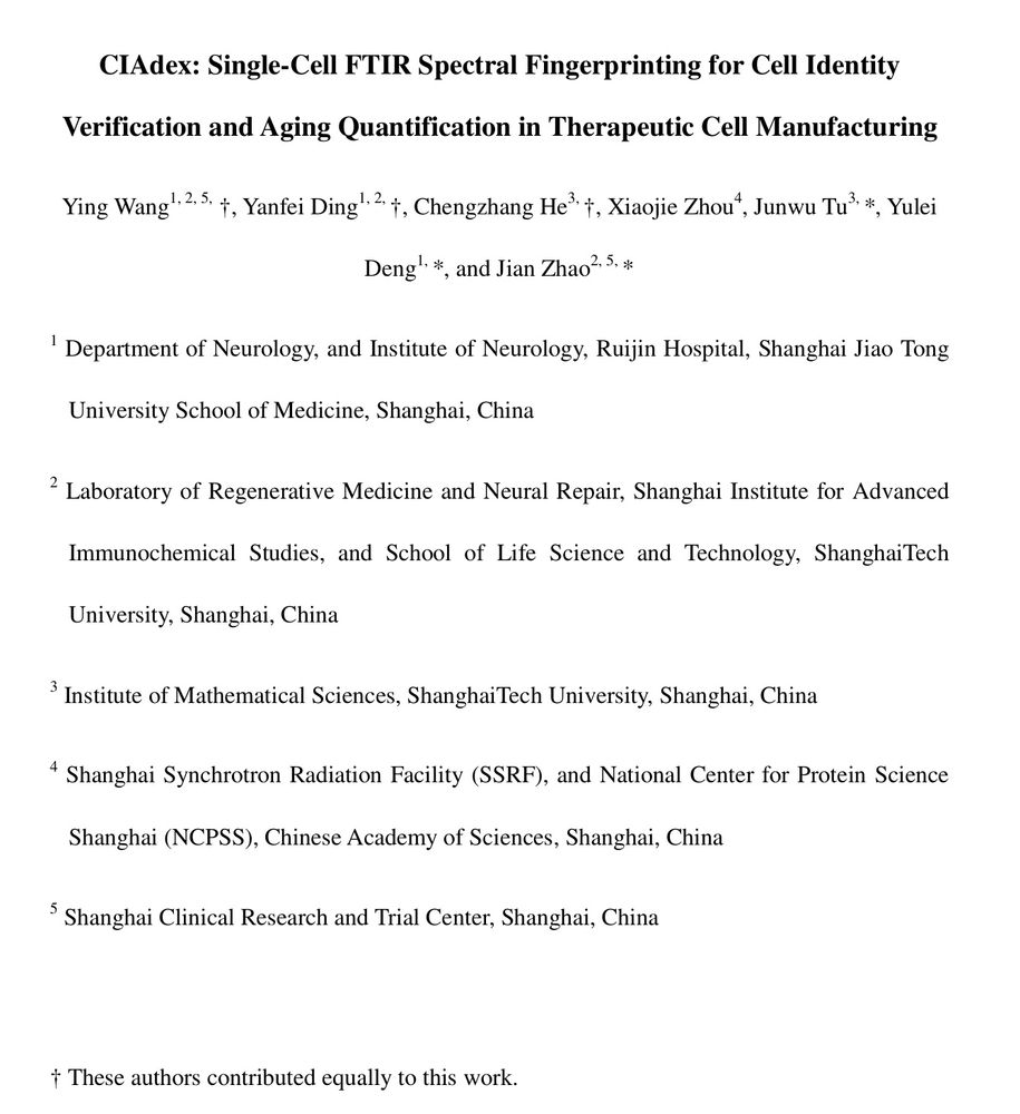 CIAdex: Single-Cell FTIR Spectral Fingerprinting for Cell Identity Verification and Aging Quantification in Therapeutic Cell Manufacturing