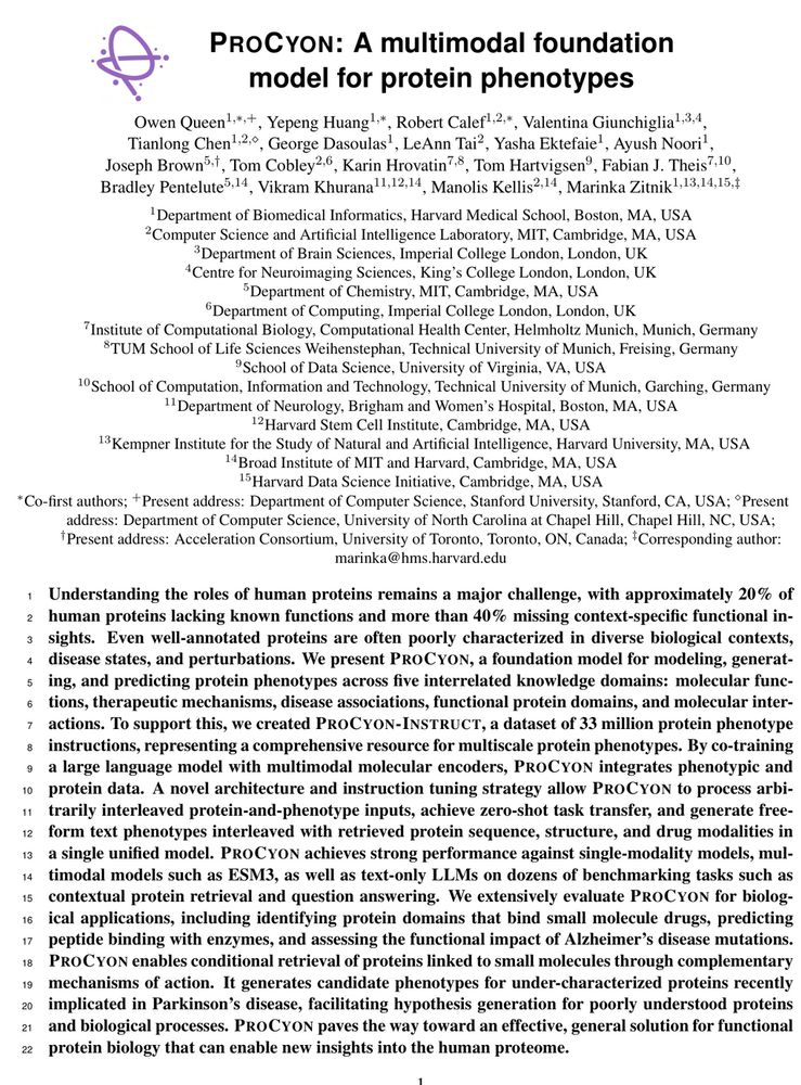 ProCyon: A multimodal foundation model for protein phenotypes